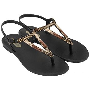 Ipanema Sandalen Dames Rustic Zwart VY5867034 Belgie